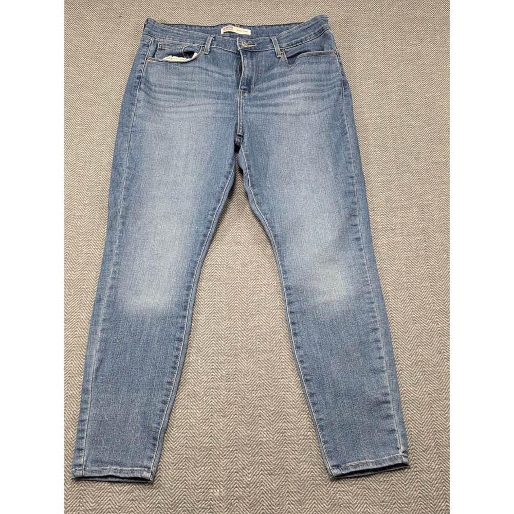Signature by Levi Strauss Mid Rise Skinny Jeans Women‎ Blue Wash W31 L28
